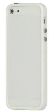 Бампер для iPhone 5 белый